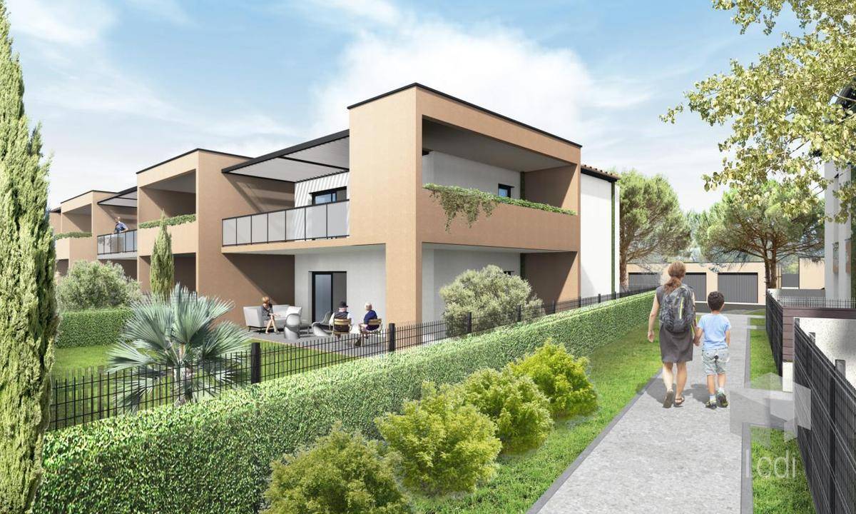 Image de l'annonce MONTÉLIMAR, Appartement de 70m2 avec jardin