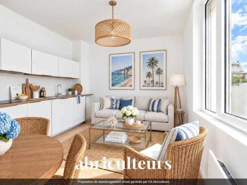 Image de l'annonce Charmant appartement T2 rénové avec vue dégagée