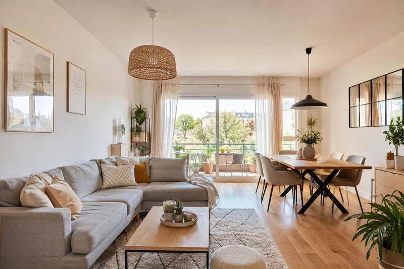 Image de l'annonce **CHARMANT T4 avec Dernier ETAGE dans BELLE…