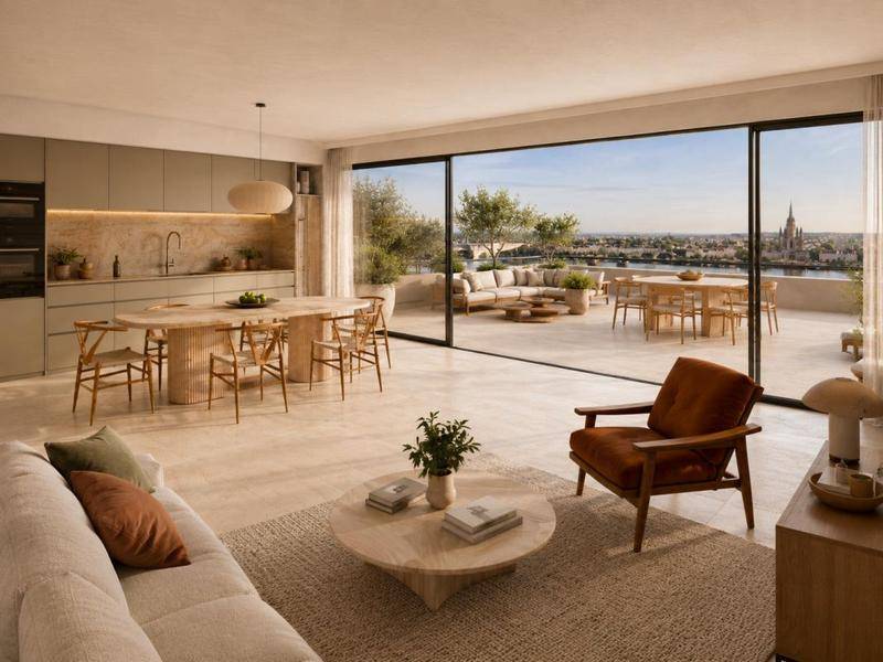 Image de l'annonce ** T5 AVEC INCROYABLE VUE GARONNE !…