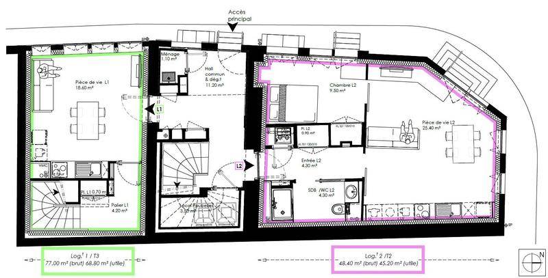 Image de l'annonce Appartements Neufs Réhabilités - Charme d'origine et…