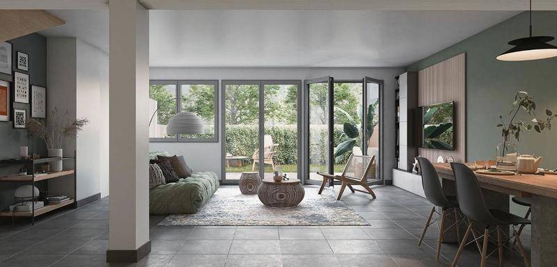 Image de l'annonce 4 PIECES AVEC JARDIN PRIVATIF