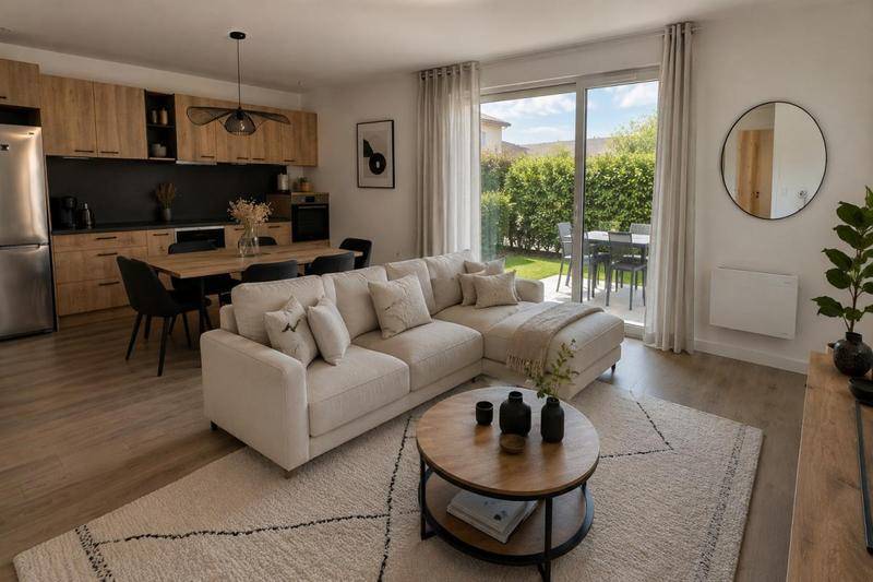Image de l'annonce Magnifique duplex familial avec grand jardin –…