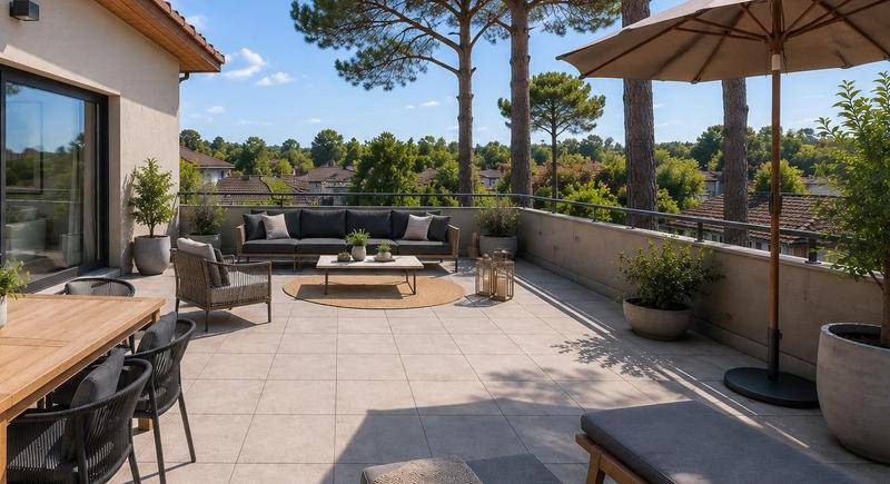 Image de l'annonce Magnifique appartement T5 en dernier étage à…