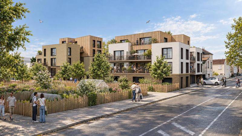 Image de l'annonce T3 56 m² – 3e étage –…