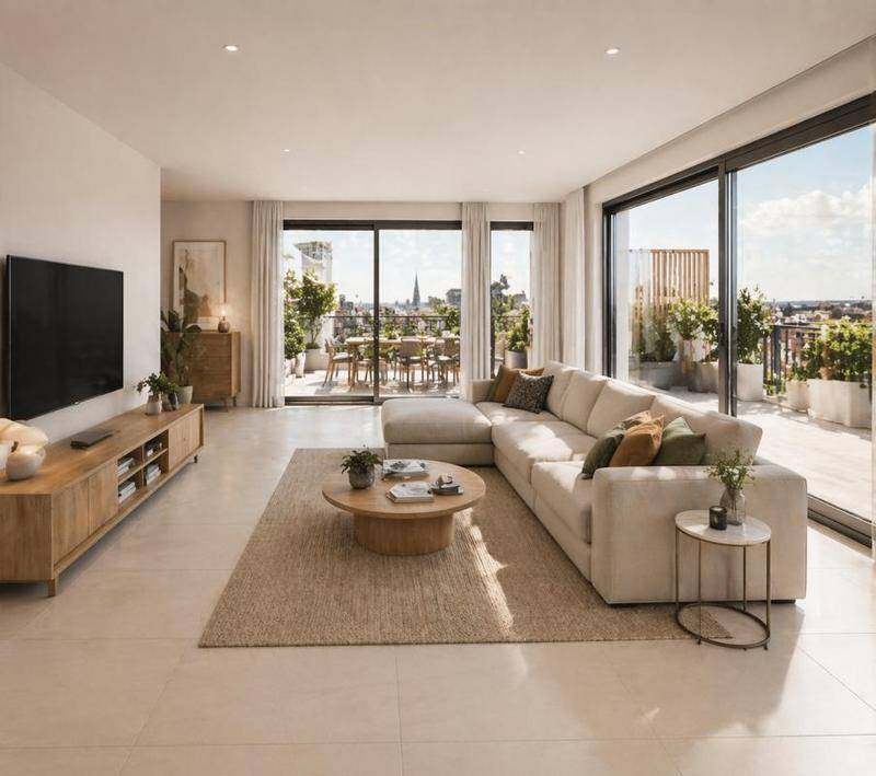 Image de l'annonce Magnifique Appartement T4 dernier étage élevé avec…