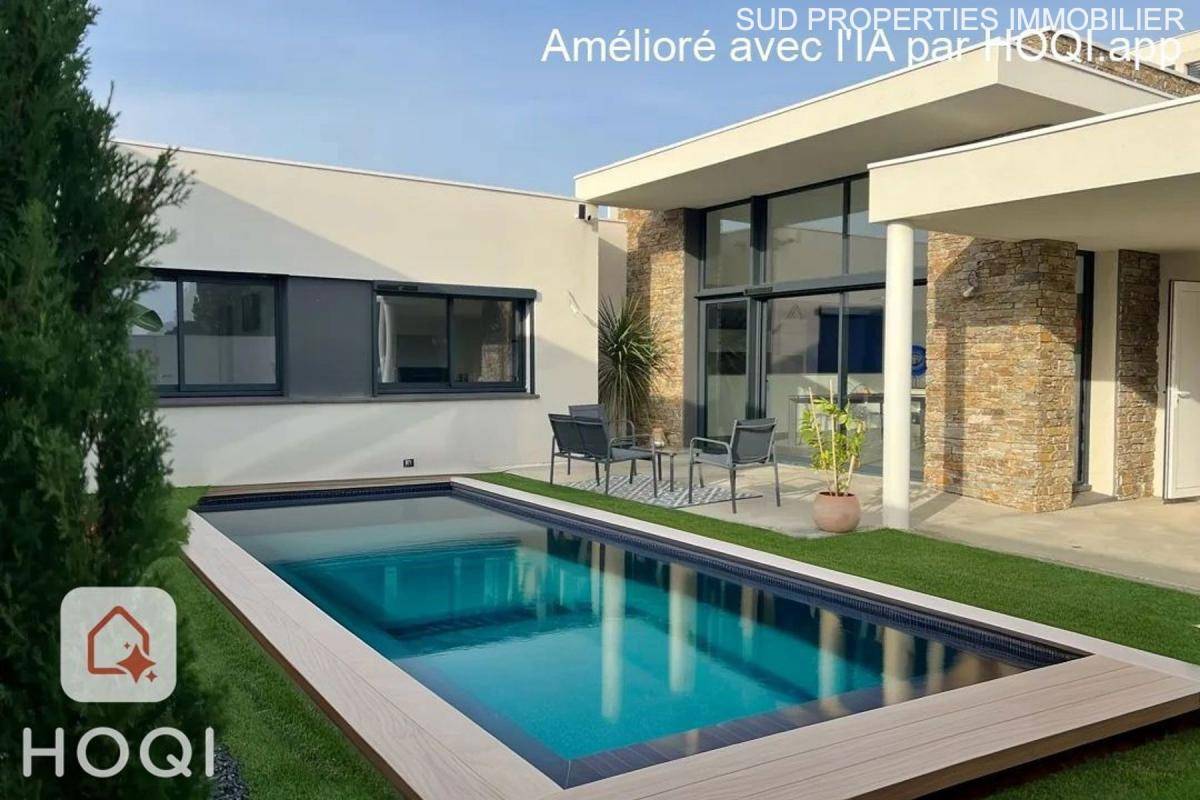 Image de l'annonce VILLA CONTEMPORAINE, SECTEUR CALME ET PRISÉ À…