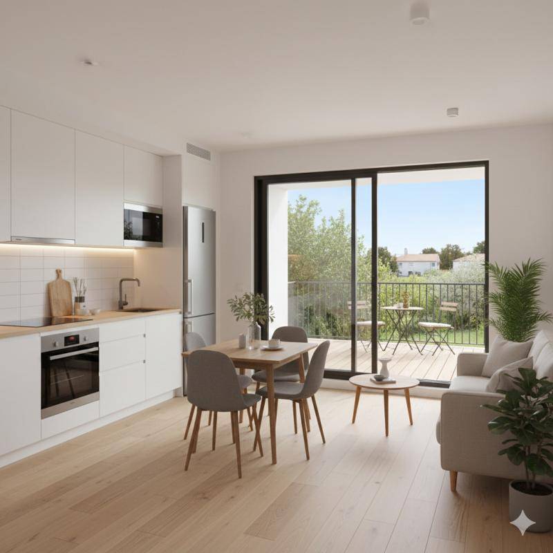 Image de l'annonce *Superbe deux pièces avec loggia à 6…