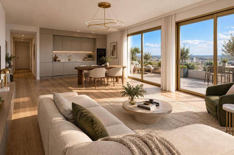 Image de l'annonce Incroyable appartement T2bis en dernier étage avec…