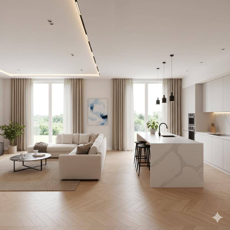 Image de l'annonce SUPERBE 4 PIÈCES AVEC SOMPTUEUSE TERRASSE!