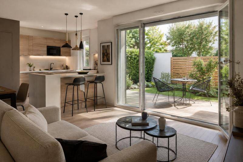 Image de l'annonce TERRASSE, JARDIN, PARKING - 2 PIECES