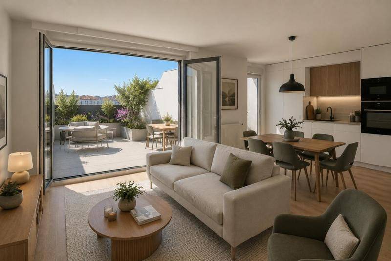 Image de l'annonce Superbe 2 pièces avec une exceptionnelle terrasse…