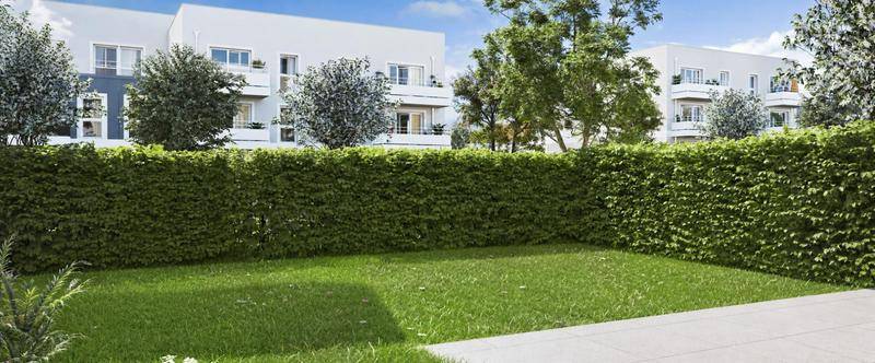 Image de l'annonce 4 PIECES TRAVERSANT AVEC JARDIN PRIVATIF