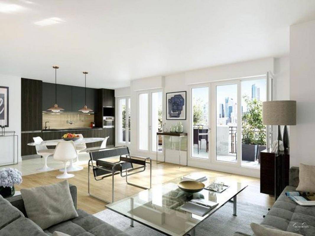 Image de l'annonce Boulogne-Billancourt : appartement F3 (57 m²) à…
