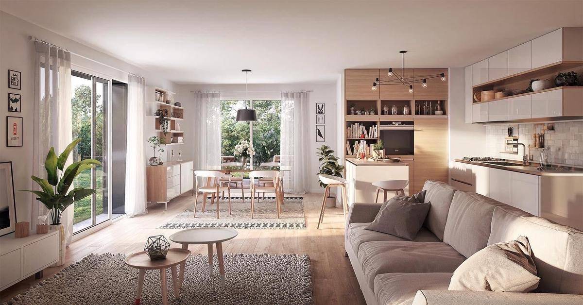 Image de l'annonce GARE : T4 - terrasse + jardin…