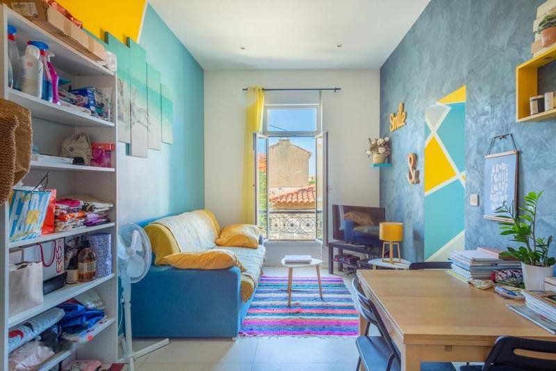 Image de l'annonce Marseille 7eme Appartement T2 Décoré Meublé Malmousque…