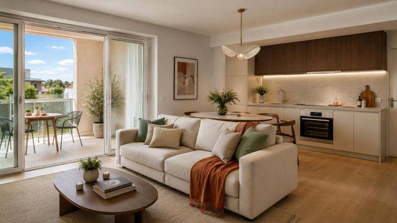 Image de l'annonce BEAU T2 AVEC BALCON + PARKING