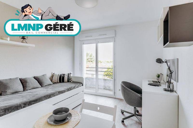 Image de l'annonce Studio étudiant – investissement LMNP géré –…