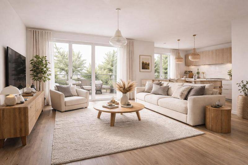 Image de l'annonce RARE T4 TERRASSE CAVE PARKING proche TRANSPORTS