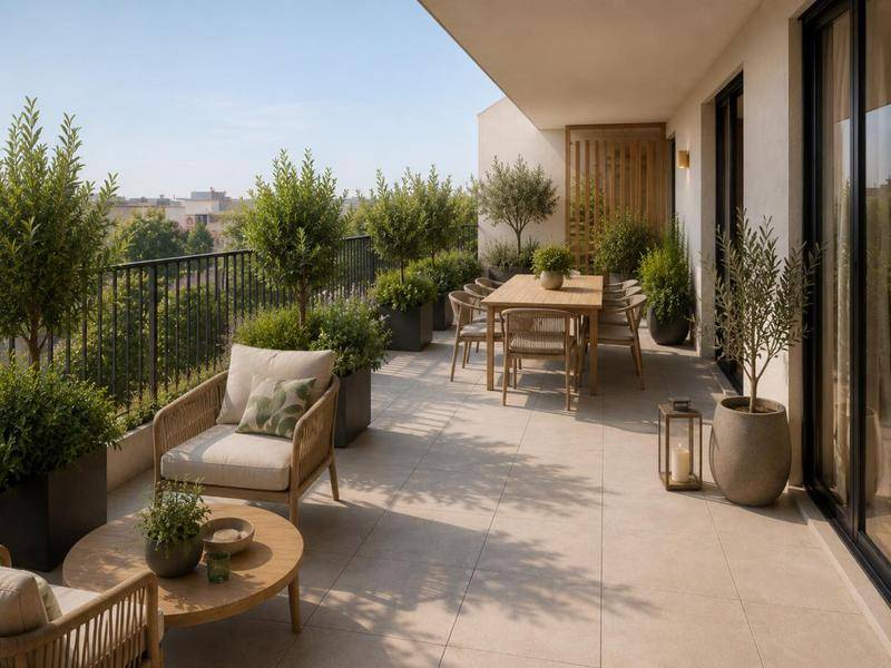 Image de l'annonce ** MAGNIFIQUE T4 AVEC TERRASSE **