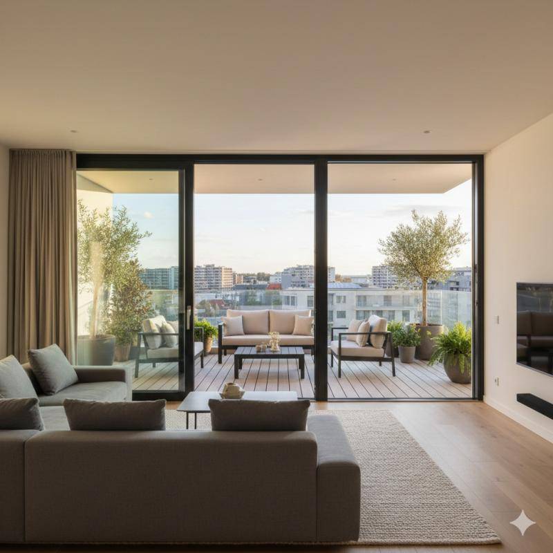 Image de l'annonce 5 PIÈCES DERNIER ÉTAGE TRAVERSANT AVEC TERRASSE…