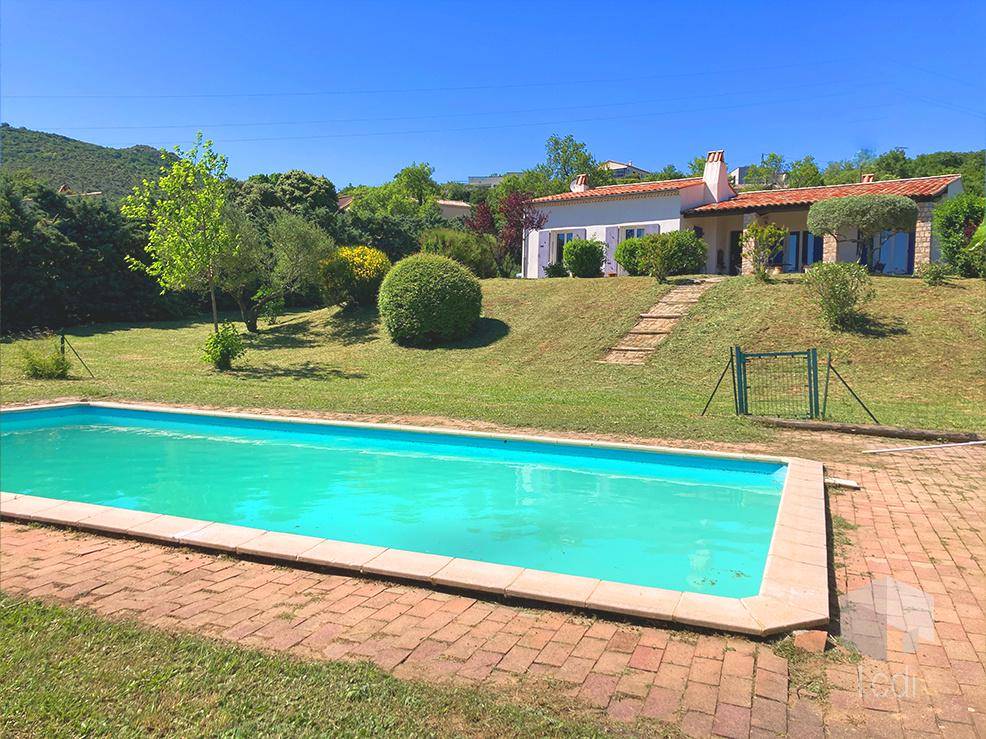 Image de l'annonce ROCHEMAURE, maison 115 m2 avec piscine