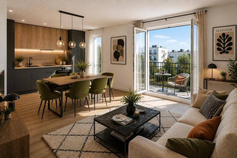 Image de l'annonce Appartement 3 pièces 5ᵉ et DERNIER ÉTAGE…