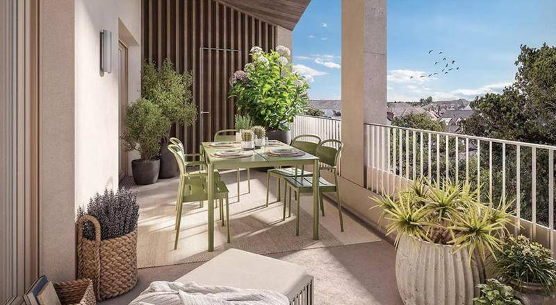 Image de l'annonce 3 PIECES LUMINEUX AVEC BALCON