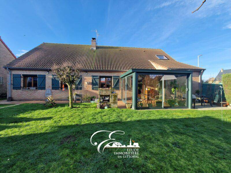 Image de l'annonce Plain pied en briques à Oye Plage