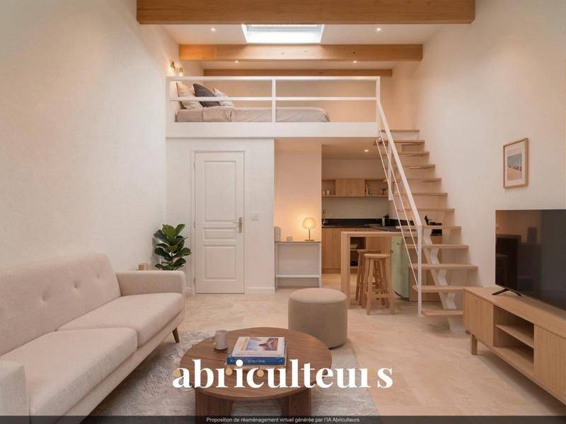 Image de l'annonce Studio individuel de 27 m² avec parking…