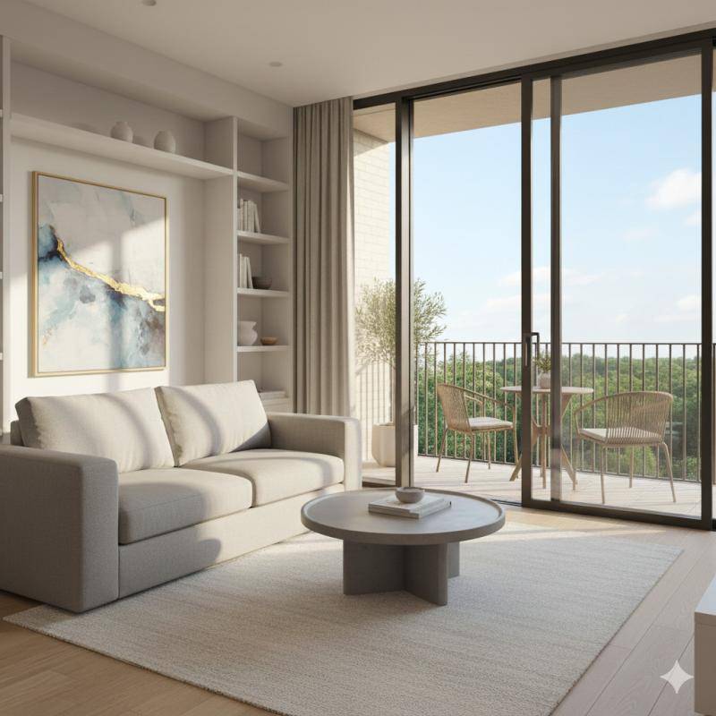 Image de l'annonce APPARTEMENT LIVRÉ 2 PIÈCES BALCON DANS BELLE…