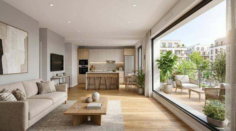 Image de l'annonce Un appartement familial avec double terrasse au…