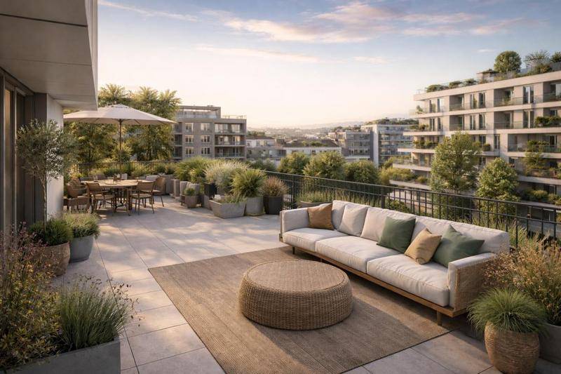 Image de l'annonce MAGNIFIQUE 5 PIECES LUMINEUX EN DERNIER ETAGE…