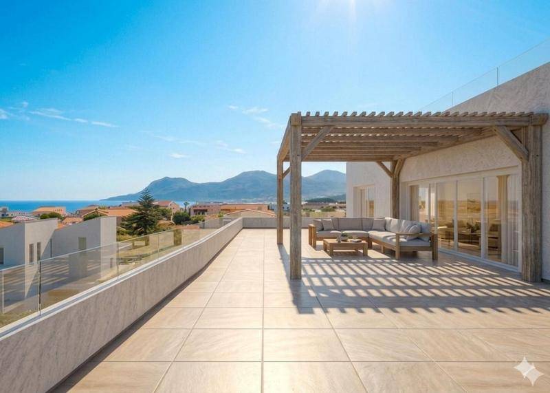Image de l'annonce **RARE DERNIER ETAGE Terrasse TRIPLE-EXPOSITION avec PARKINGS…