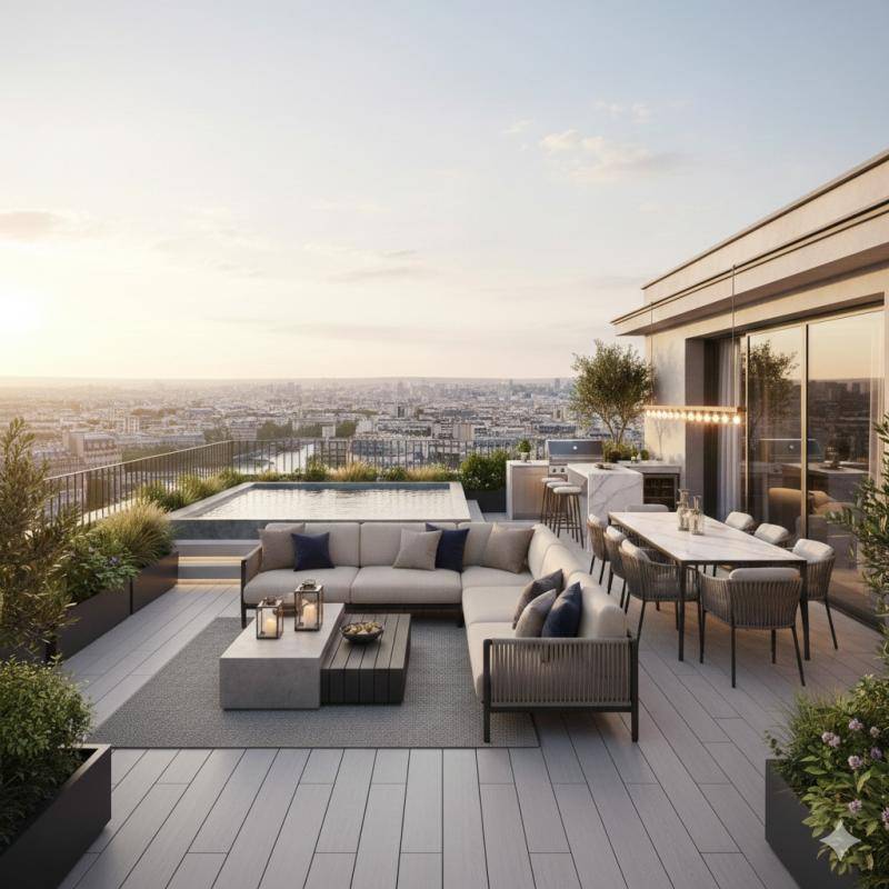 Image de l'annonce Rooftop prestige T5 centre caudéran