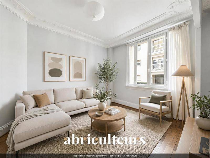 Image de l'annonce 4 pièces au calme sur cour arborée…