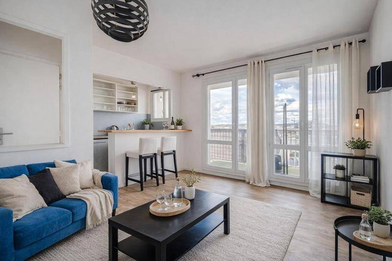 Image de l'annonce T2 avec balcon, parking et cave –…