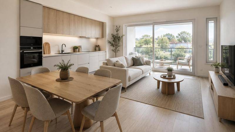 Image de l'annonce MAGNIFIQUE T4 AVEC BALCON + PARKING