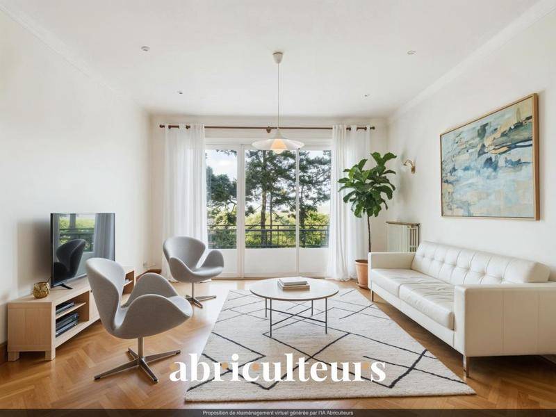 Image de l'annonce Appartement traversant avec grande terrasse et parc…