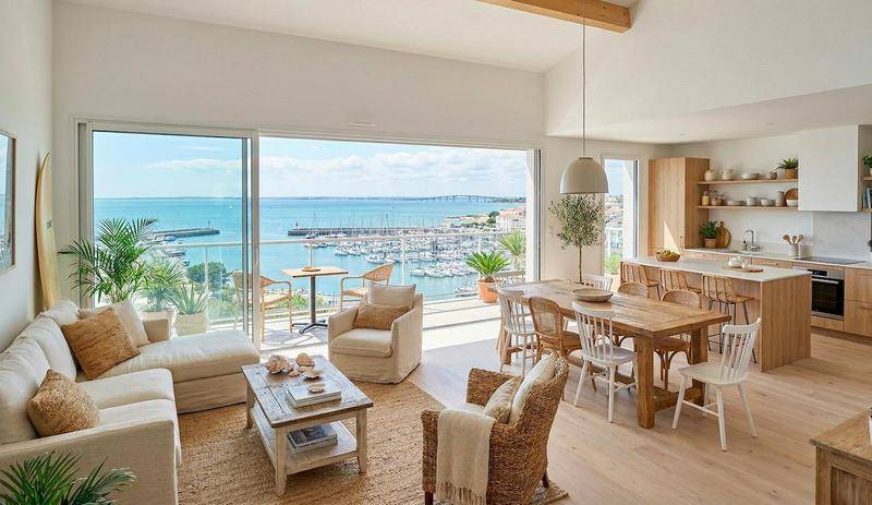 Image de l'annonce 4 PIECES, DERNIER ETAGE , VUE MER,…