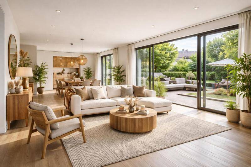Image de l'annonce - RARE MAISON avec JARDIN, PARKINGS, PROCHE…