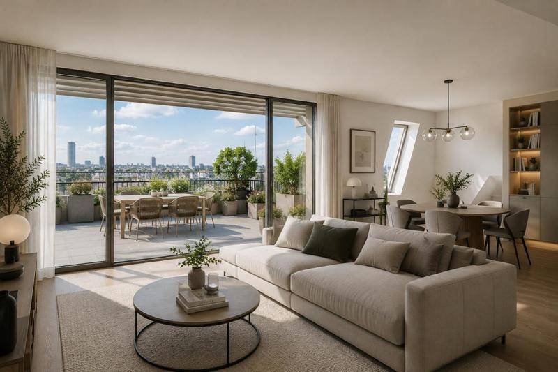 Image de l'annonce 4 PIÈCES DUPLEX en DERNIER ÉTAGE avec…