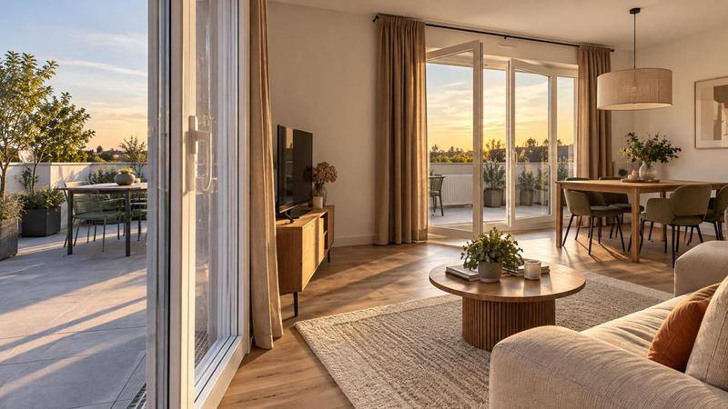 Image de l'annonce T4 75 m² – balcon