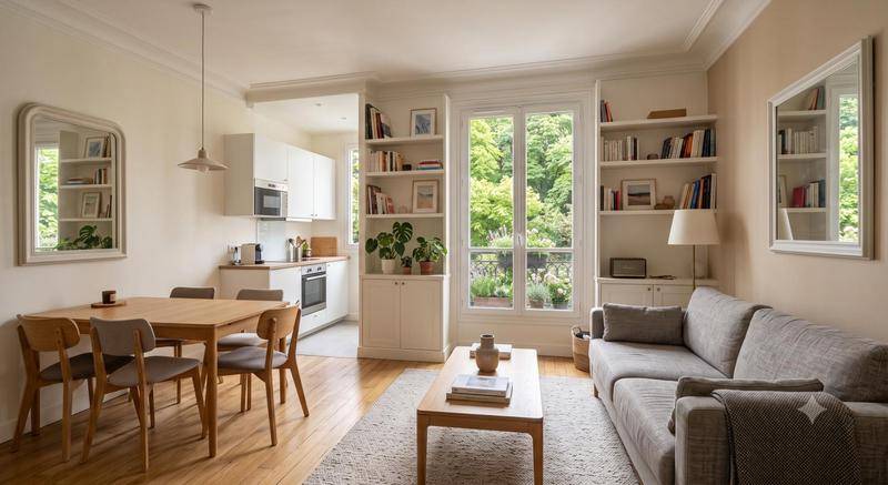 Image de l'annonce Bel Appartement 3 pièces avec balcon à…