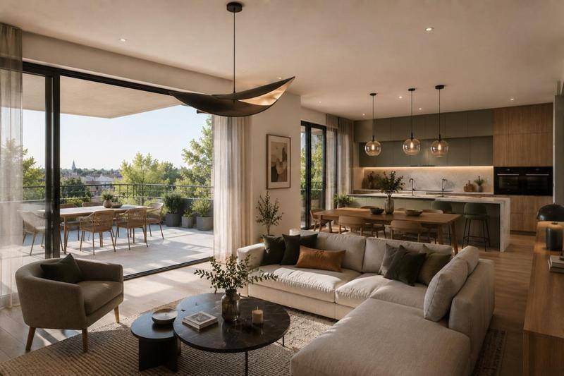 Image de l'annonce 4 PIECES, JARDIN + PARKING