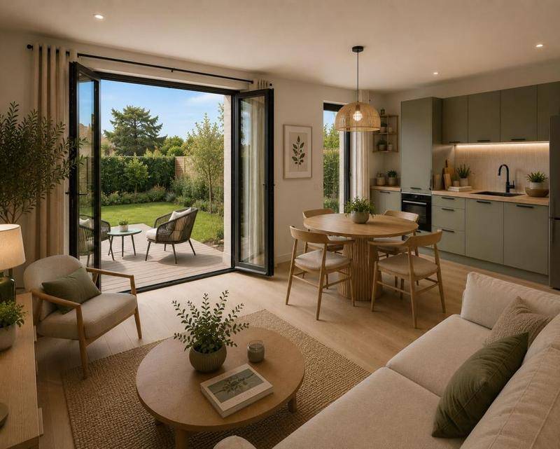 Image de l'annonce LUMINEUX 4 pièces + JARDIN