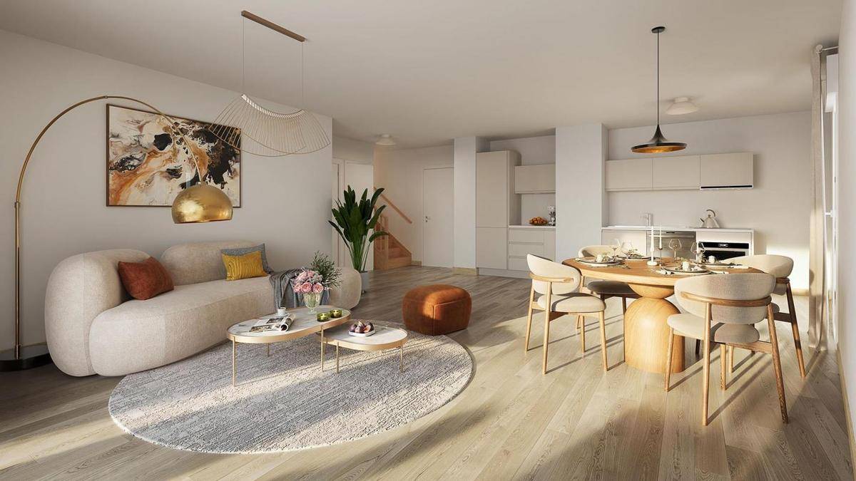 Image de l'annonce Duplex de standing 4 pièces - balcons…