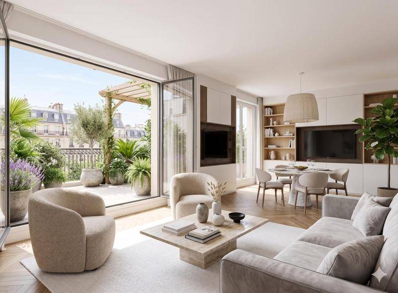 Image de l'annonce **5 pièces + ETAGE ELEVE - TERRASSE…