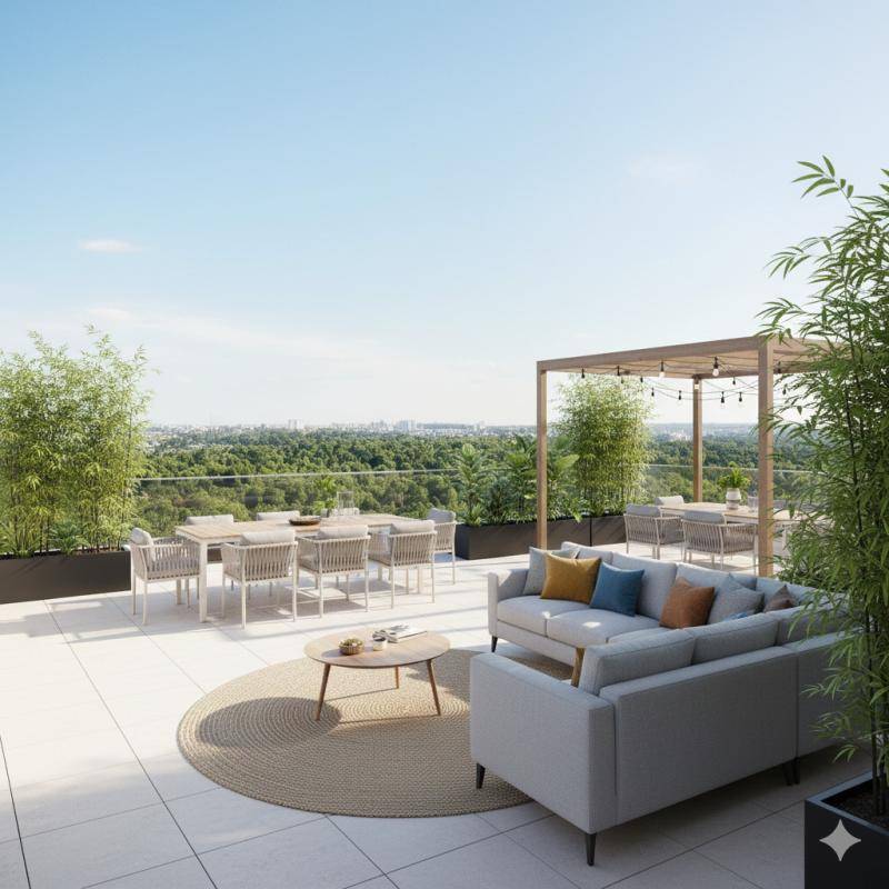 Image de l'annonce T4 en étage élevé – Terrasse de…