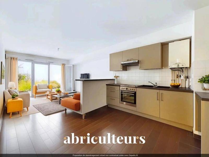 Image de l'annonce Appartement 3 pièces avec jardin privatif –…